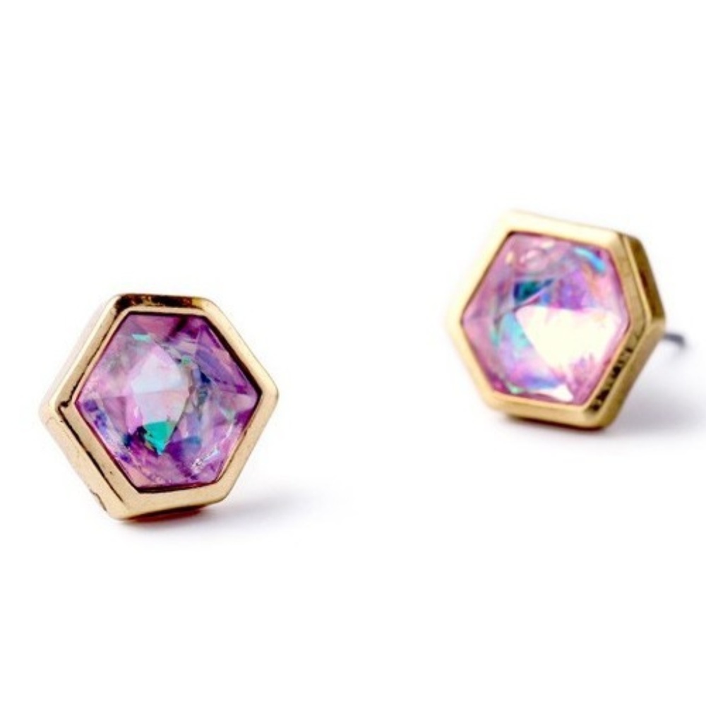 Erica Nikol Piper Ear Studs 2 Pair Earrings - Picture 3 of 8